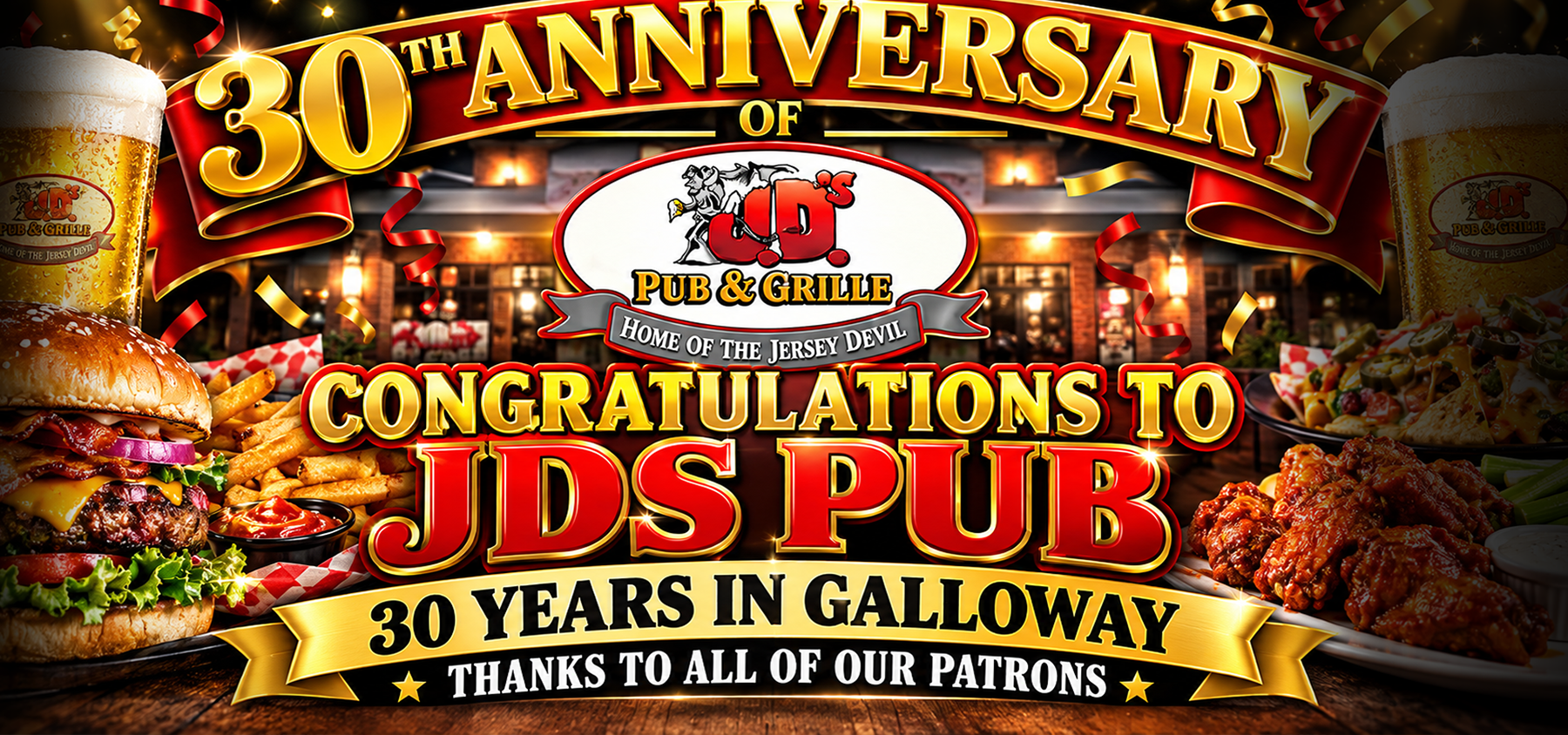 JD's Pub & Grille celebrates 30 years in Galloway